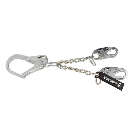 SAFEWAZE 26" Chain Assembly: Adjustable, Swivel Rebar Hook FS060